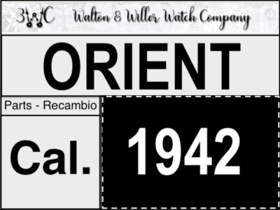 NOS Neue Orient 1942 Teil Ersatzteil Bewegung Uhrmacher