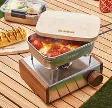 NEW DUNKIN Donuts KOREA CAMPING COOKING CANTEEN BOX