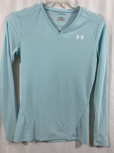 light blue under armour long sleeve