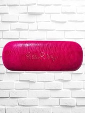 Lilly Pulitzer Bright Pink Hard Clamshell Eyeglasses/Sunglasses Case Pebbled