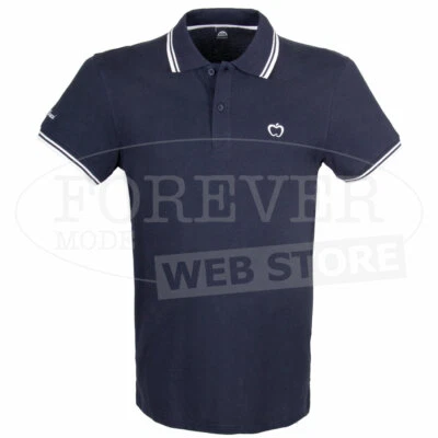 Polo Hommes Baci & Abbracci avec Logo Frontal Sur Cou et De Le Manches Article - Photo 1/4