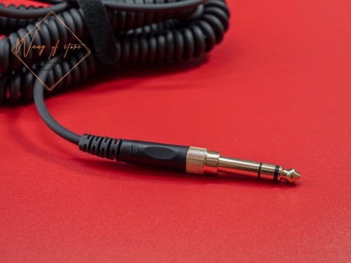 Audio DJ Headphone Cable Cord Line Plug For Pioneer HDJ500 HDJ1500 HDJ 500 1500 - Picture 10 of 13