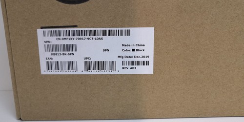 Dell Tastatur SmartCard Keyboard KB813-BK-SPN Tastiera Spanisch Spagnol Spanish - Bild 5 von 5