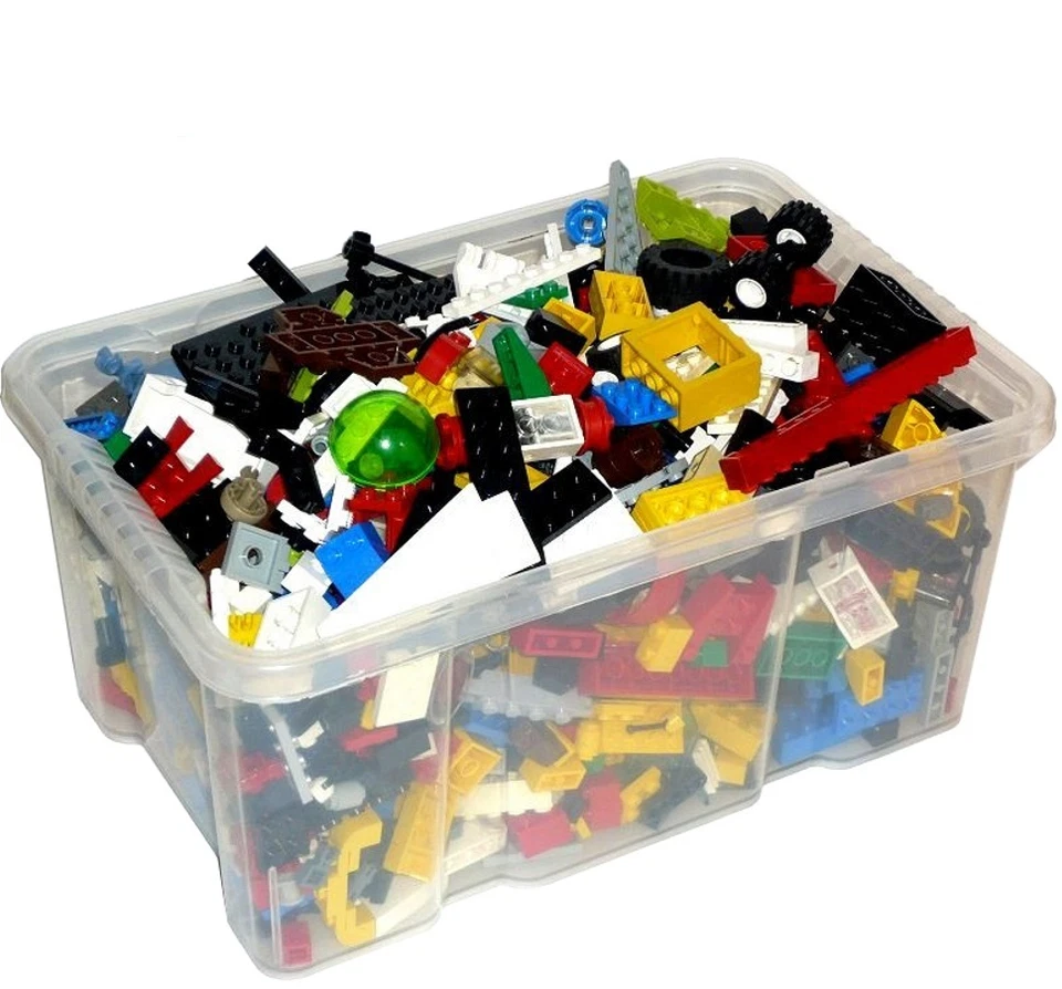 + 1 kg  LEGO ca.700 Teile LEGO Kiloware Platten Räder Sonderteile Steine +  - Bild 3 von 4