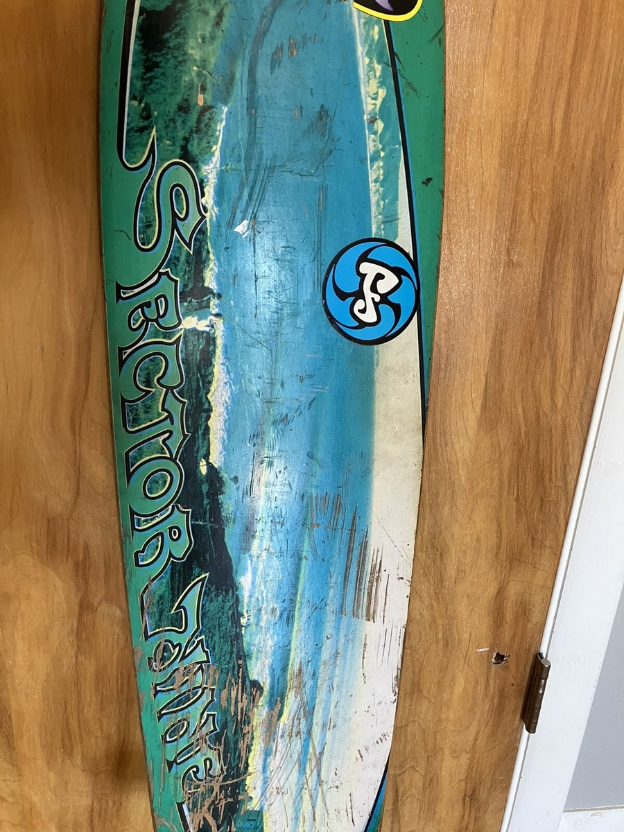 Vintage Sector 9 Nine Longboard Skateboard “Blue Wave” 45”X9 Vintage Sector 9 Nine Longboard Skateboard “Blue Wave” 45”X9