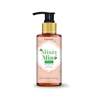 Unisaif Organic Face Wash   Acne & Oil Control for Oily, Sensitive Skin Choose