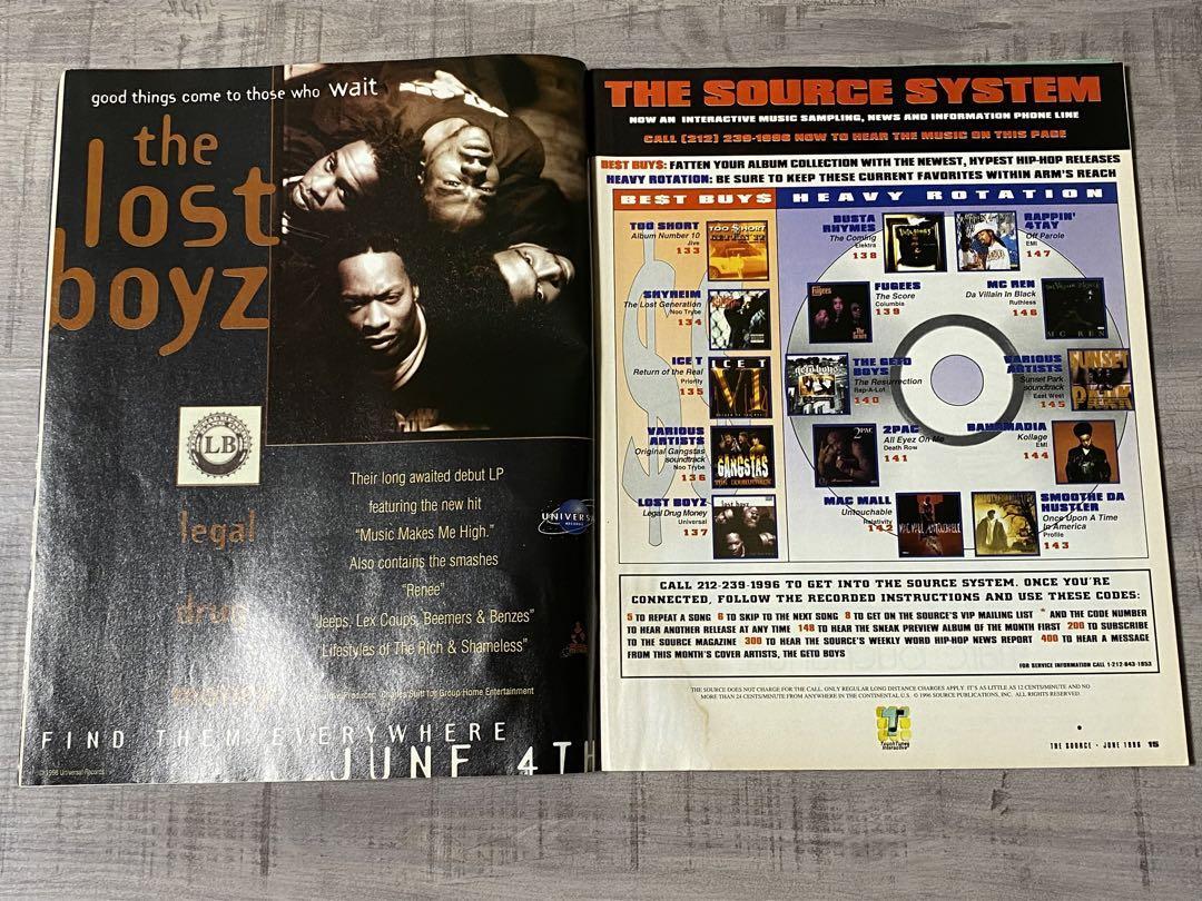 Geto Boys / THE SOURCE Magazine JUNE 1996 - No. 81 Hiphop Geto Boys / THE SOURCE Magazine JUNE 1996 - No. 81 Hiphop