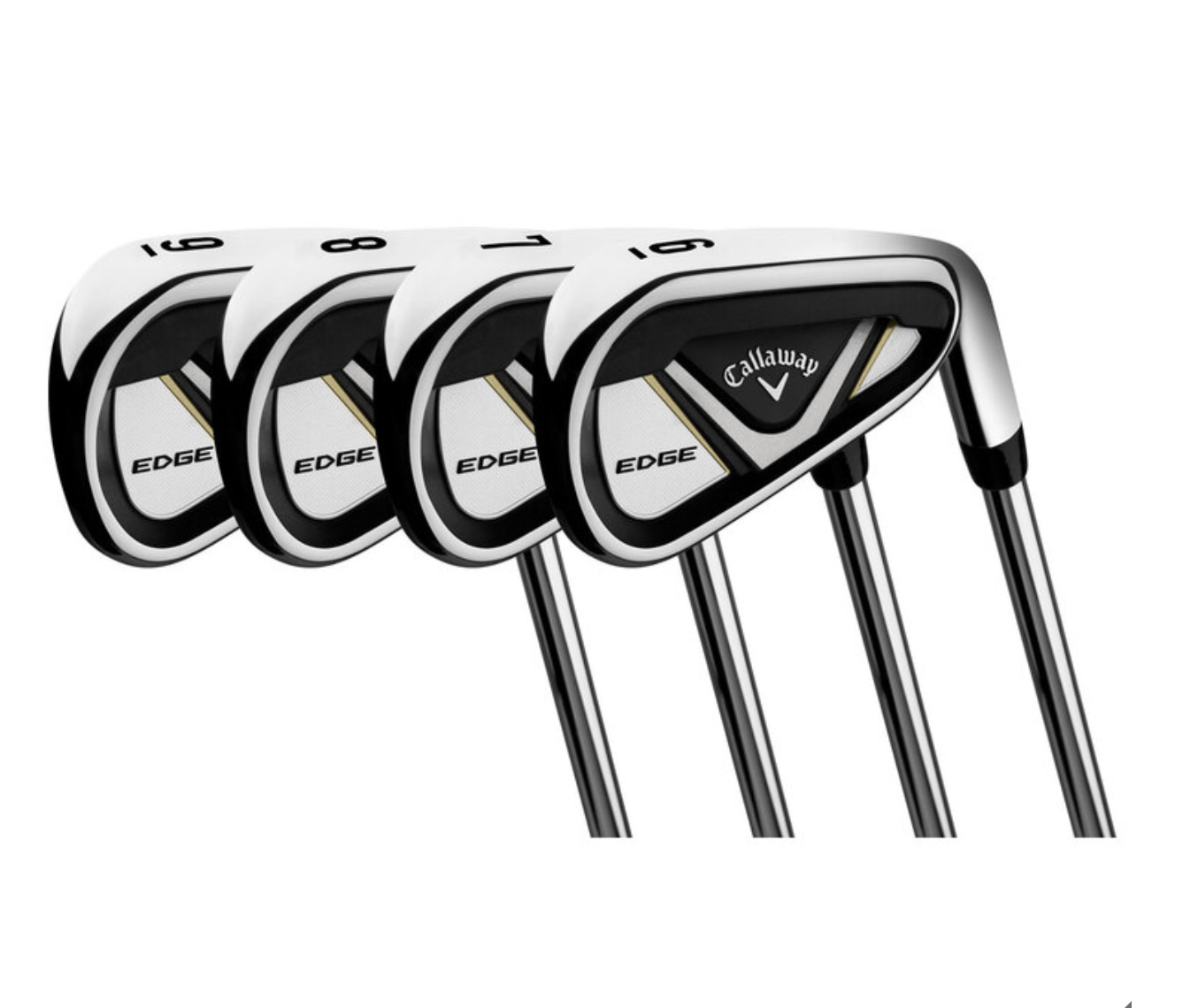 Callaway Edge 10 Piece Mens Graphite & Steel Golf Club Set Right Handed