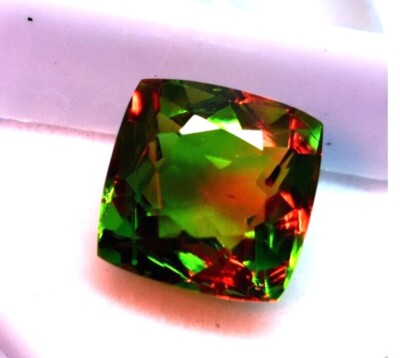 Certified 13.5 Ct Natural Zultanite Color-Change Cushion Cut Rare Loose Gemstone