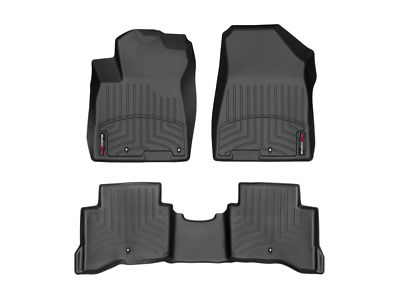 WeatherTech FloorLiner For 2022 Kia EV6 (2nd Row Only) - Black, Laser-Measured Protection - View #9