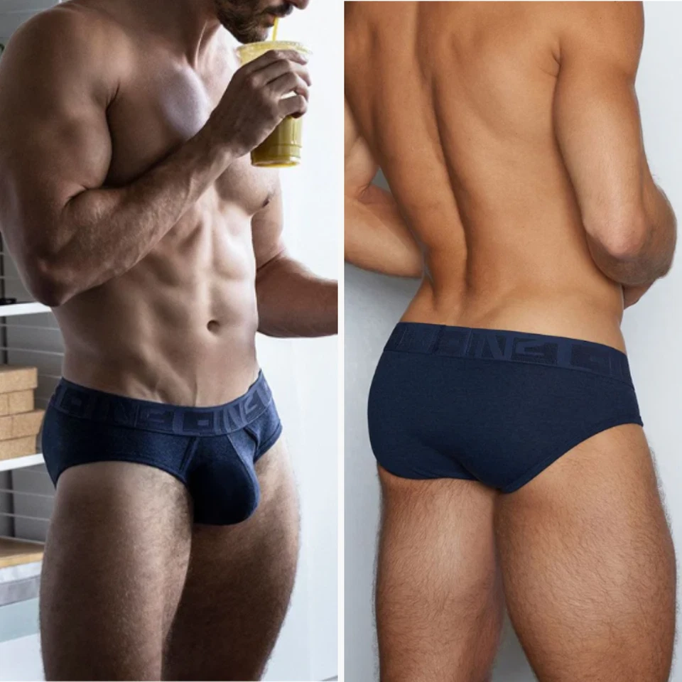 C-IN2 - Hand Me Down - Men's Low Rise Brief - Noah Navy Heather (M) - Image 2 of 4