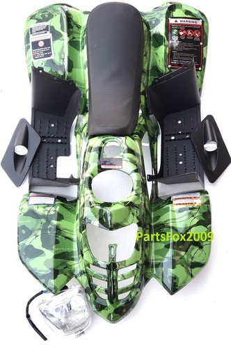 GZD ATV Sitz Schwarz - Passend Für TaoTao 110B, Coolster 3050C & Mudcat ATV Modelle