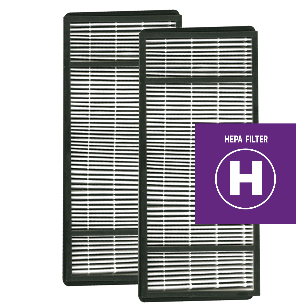 Air Purifier Replacement Filter, HRF-H2, H HEPA Filter, 2 Pack-image