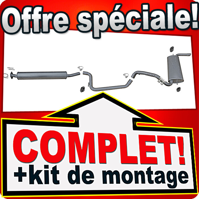 Echappement FORD FOCUS MK3 Break pour un confort de route ideal