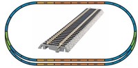Piko 59014.3 | Gleisset Piko A-Gleis Mit Bettung Spur H0