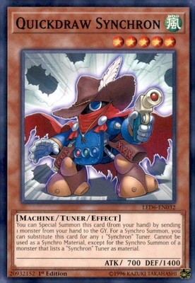 Legendary Duelists: Magical Hero #LED6-EN032 Quickdraw Synchron