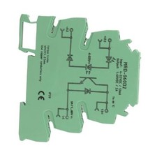 6.2mm DIN Rail Solid State Relay Module, 4 to 32VDC Input, Normally Open Ultra