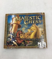 Majestic Chess PC CD-ROM 2003 ValuSoft Strategy Game CIB with Outer Box