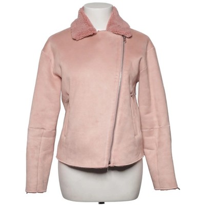 Zara Basic Outerwear, Shearling Jacke, Damen, Größe: S, Pink #ylD