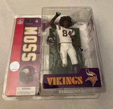 Randy Moss McFarlane Figure Afro Variant Series 13 Minnesota Vikings NEW Sealed
