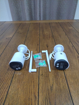 (2) Night Owl 4K Wi-Fi IP 2-Way Camera WNIP-8LTA-BS