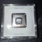 Geiger Edelmetalle Silver Bar 1oz Square in Plastic Assay Capsule