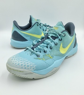 Nike Zoom Kobe Venomenon 4 Blue White Yellow 635578-400 Size 13 Lakers Mens