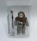 Vintage 1983 Lili Ledy Star Wars AFA 85 Chief Chirpa ROTJ Recently Graded!