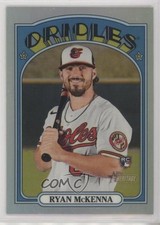 2021 Topps Heritage High Number Chrome Refractor 164/572 Ryan McKenna #525 6h6