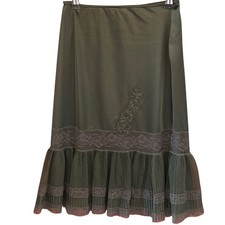 Vintage Nan Flower Originals Half Slip Skirt Gothic Coquette Victorian