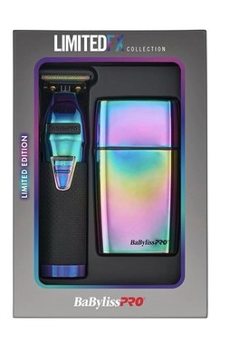 BaBylissPRO LimitedFX Collection Trimmer & Shaver Set Iridescent | FXDUOFS2TRB