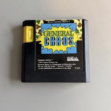 General Chaos Sega Genesis 1993 Cart Only  TESTED AND WORKING