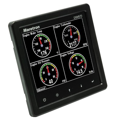 Maretron DSM570 5.7'' High Resolution Color Display w/Black Enclosure