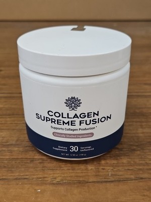 Natures Formulas Collagen Supreme Fusion 30 Servings NEW SEALED EXP 01/2027