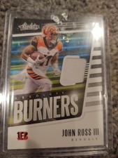 2020 Panini Absolute Burners John Ross III Cincinnati Bengals
