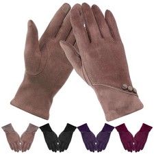 Thermal Windproof Waterproof Winter Gloves Touch Screen Warm Mittens For Women