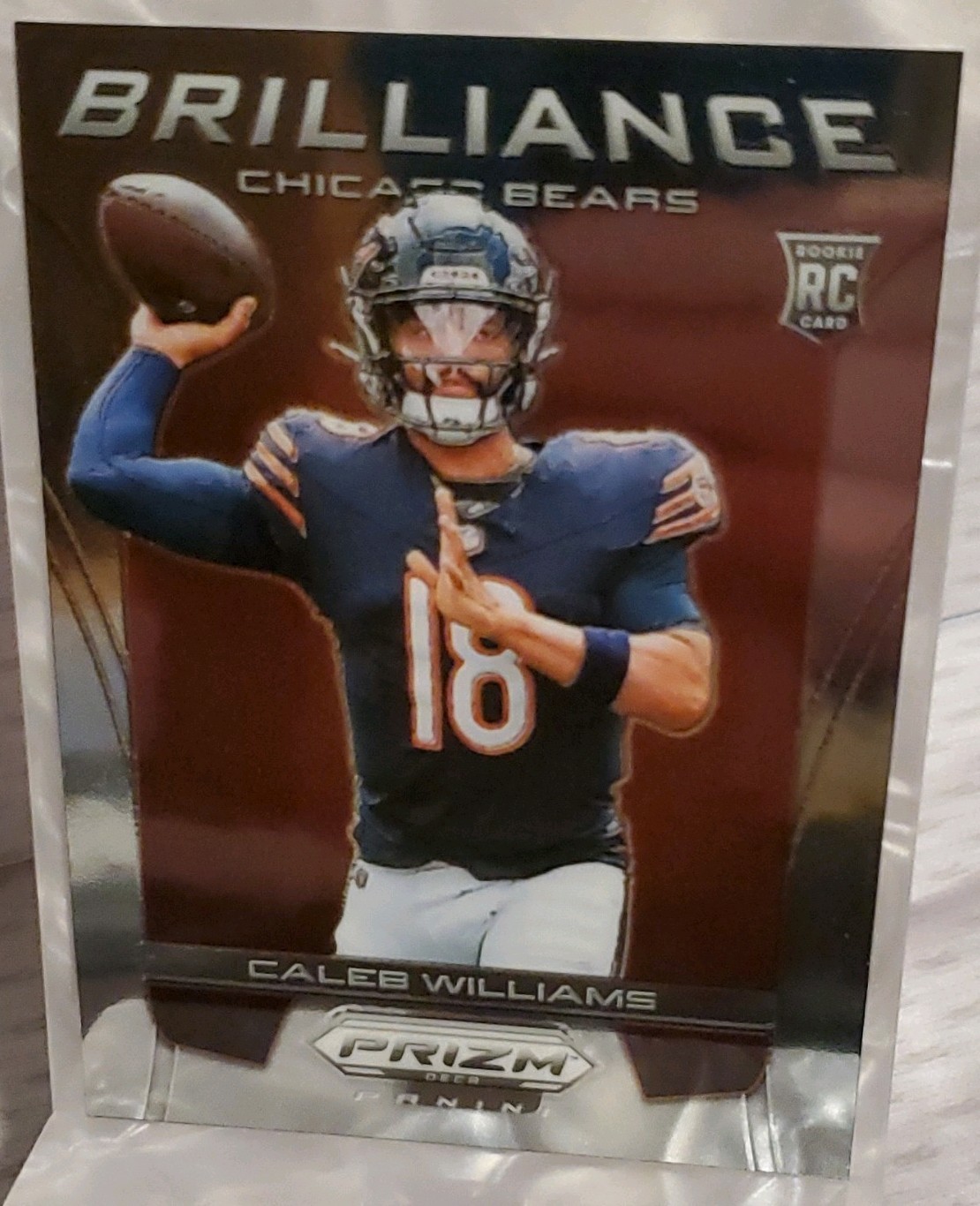 2024 Caleb Williams Prizm Deca Brilliance #20 Rookie Card Chicago Bears NFL