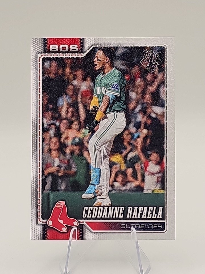 2026 Topps Canvas Ceddanne Rafaela #101 Red Sox /50 SP 