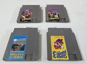 T-121 VINTAGE NINTENDO NES GAME LOT - SOLOMONS KEY RYGAR MARIO 3 & MORE