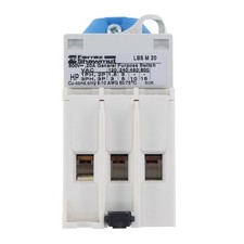 FERRAZ-SHAWMUT LBSM20 MANUAL MOTOR CONTROLLER, BASE MOUNT, 3P, 20A