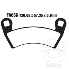 35683-Pastiglie dei freni standard compatibile con POLARIS RZR 925 XP TURBO EPS 