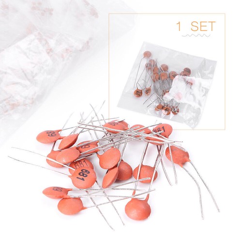 50 types 20pcs Porcelain capacitor 1pf-0.1UF Total Fit each bag Top po - 第 3/12 張圖片