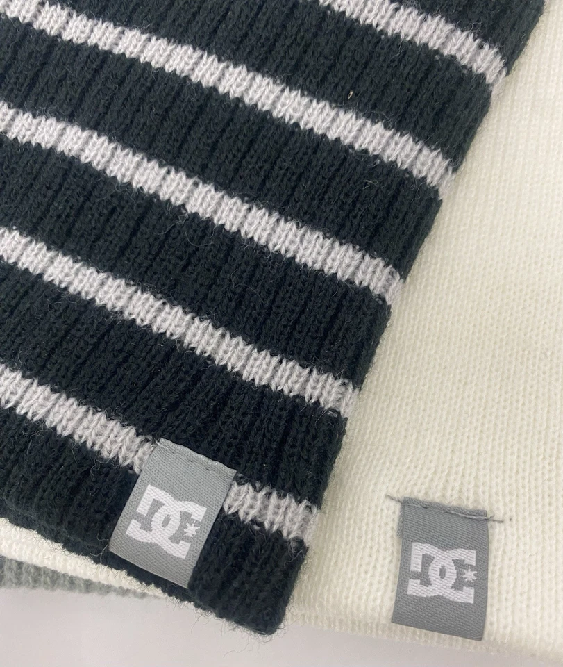 DC Shoes Skully Beanie 3 PACK Winter Hat Outdoor Ski Cap Snowboard New W Tags! - Image 2 of 4