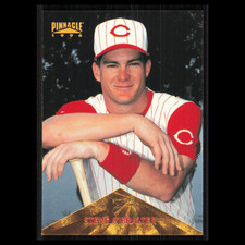 Steve Gibralter Rookie #374 1996 Pinnacle Cincinnati Reds Baseball Card MLB NM. rookie card picture