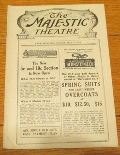 1913 Broadway Playbill "Salome" starring Eva Tanguay The Majestic Theatre