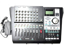 TASCAM DP-01FX CD Multitrack Recorder Used Tested Very Clean w Adapter Manual