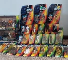 Vtg Kenner Star Wars POTF 90s Red And Green Carded Lot Of 26 W Cantina Playsets