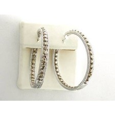 Le Vian 14K White Gold Dangle/Drop Earrings 6 1/8 cts Diamond Jewelry for Women