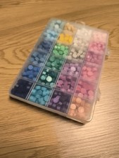 Wachs Achteckig Wachssiegel Set, 24 Farbe Siegelstempel 600 Stück siegelwachs 