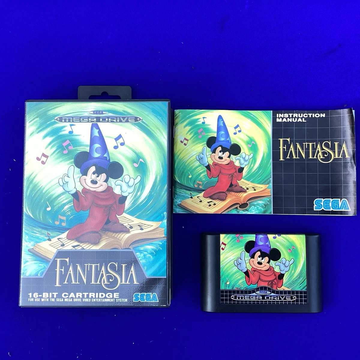 Fantasia - SEGA Megadrive / Genesis : Achat occasion | Jeux vidéo Sega Plastique Très bon état